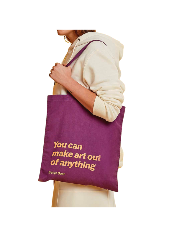 MoMA Betye Saar Artist Quote Cotton Tote Bag