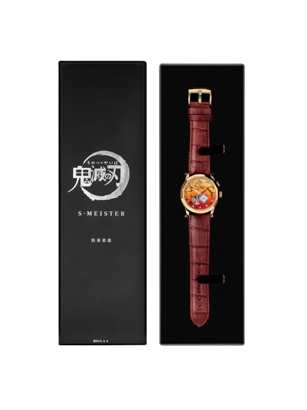 GARRACK SMS-40-KY-AZ Demon Slayer x S-MEISTER Zenitsu Agatsuma Automatic Watch