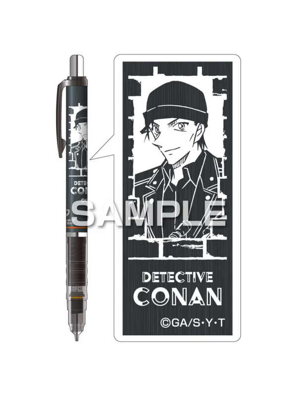 Zebra Detective Conan Black DelGuard Mechanical Pencil