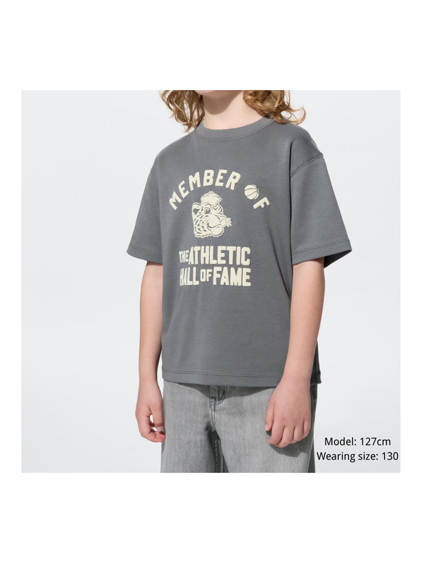 Uniqlo Kids Airism Cotton Graphic T-Shirt