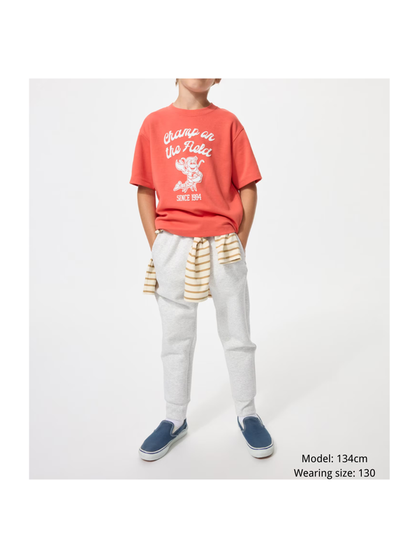 Uniqlo AIRism Cotton Graphic Crew Neck T-Shirt