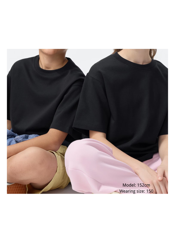 Uniqlo Airism Cotton Crew Neck T-Shirt