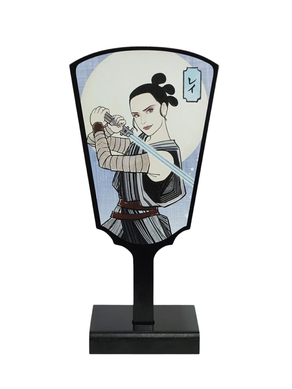 Star Wars Rey Hagoita Paddle Ukiyo-e Style Decor