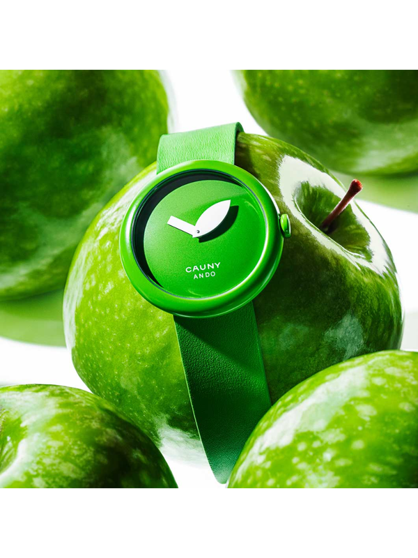 Cauny x Tadao Ando Green Apple Watch
