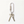 Load image into Gallery viewer, CANDY DESIGN &amp; WORKS Bullet-Inspired Carabiner Key Holder  Nickel  Brass
