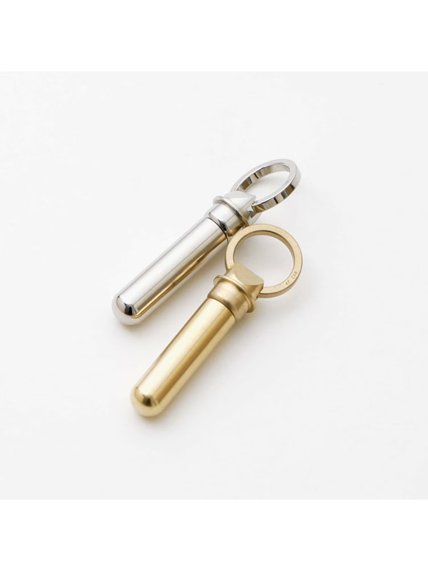 CANDY DESIGN & WORKS Bullet Key Ring – Industrial-Inspired Metal Keychain