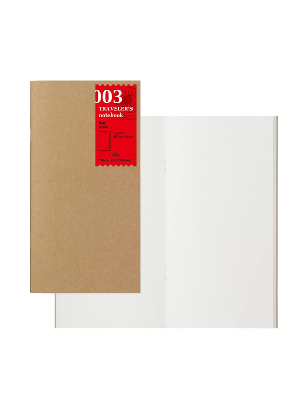TRAVELER'S notebook Regular Size Blank Paper Refill 2-Pack