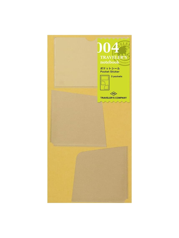 TRAVELER'S notebook Regular Size Pocket Sticker Refill