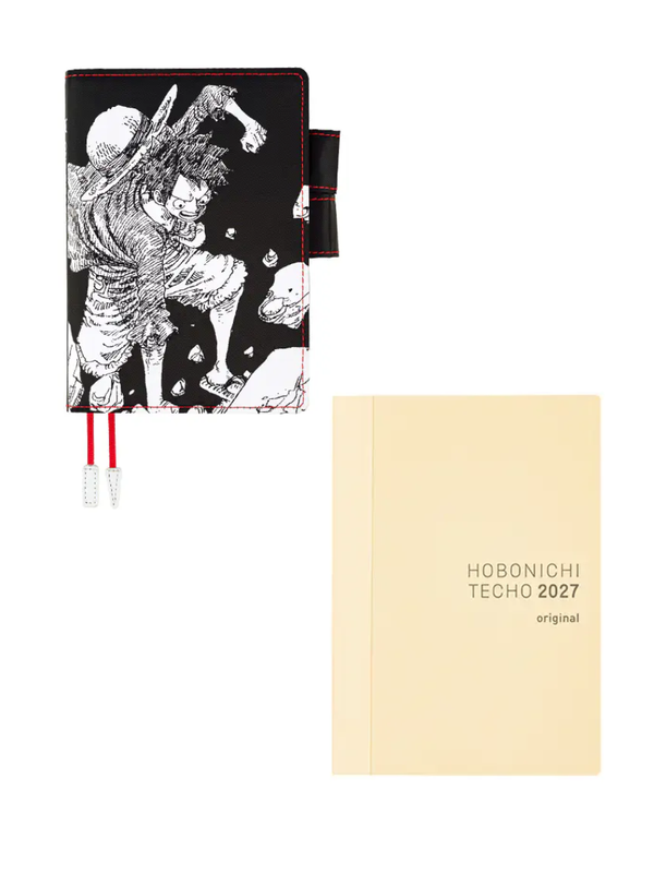 Hobonichi Techo 2027 A6 – ONE PIECE Magazine Straw Hat Luffy Planner + Cover