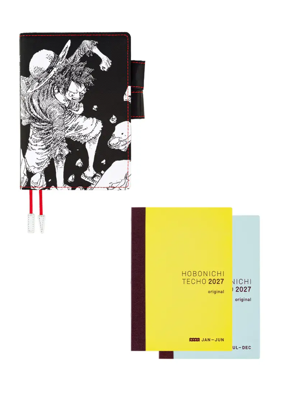 Hobonichi Techo 2027 A6 – ONE PIECE Magazine Straw Hat Luffy Planner + Cover