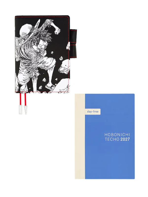 Hobonichi Techo 2027 A6 – ONE PIECE Magazine Straw Hat Luffy Planner + Cover