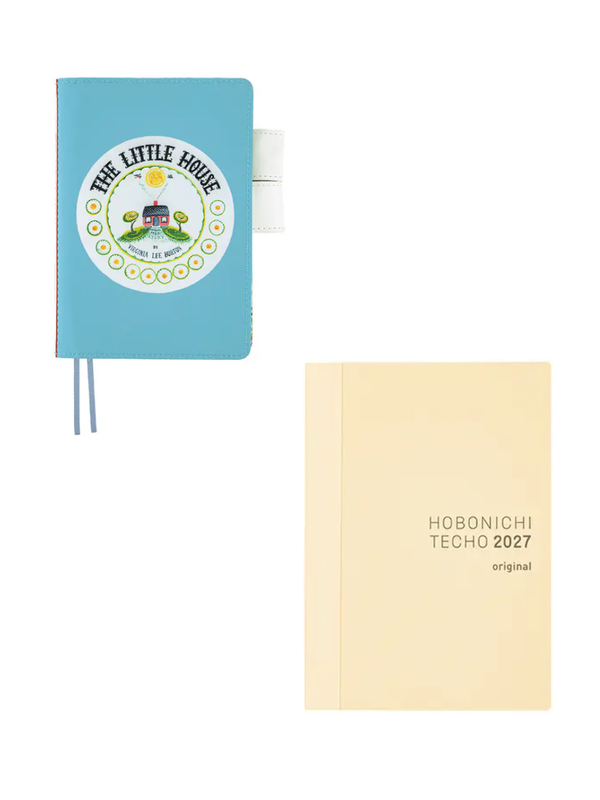 Hobonichi Techo 2027 A6 The Little House Planner Cover by Virginia Lee Burton Original Size
