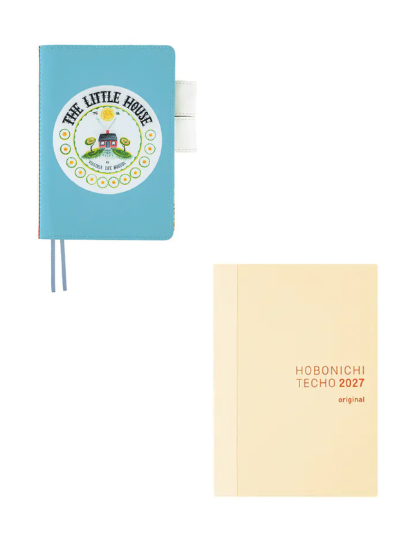 Hobonichi Techo 2027 A6 The Little House Planner Cover by Virginia Lee Burton Original Size