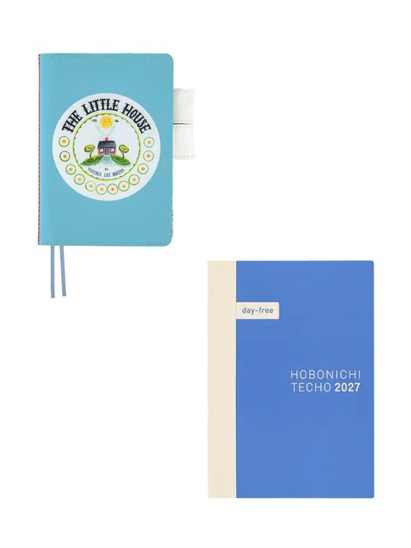 Hobonichi Techo 2027 A6 The Little House Planner Cover by Virginia Lee Burton Original Size