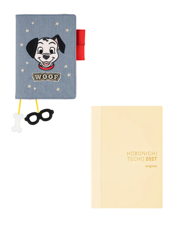 Hobonichi Techo 2027 Disney 101 Dalmatians WOOF Original A6 Planner Cover