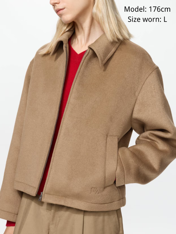 【PRE-ORDER】UNIQLO JW ANDERSON Brushed Short Blouson Jacket – Style 487427