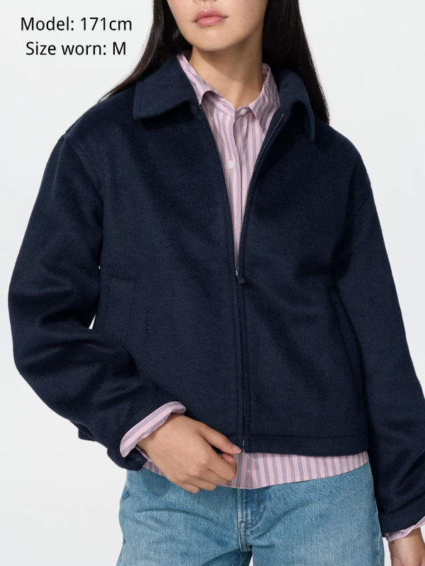 【PRE-ORDER】UNIQLO JW ANDERSON Brushed Short Blouson Jacket – Style 487427