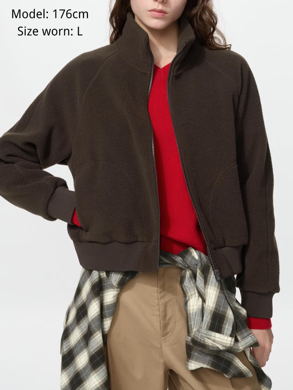 【PRE-ORDER】UNIQLO × JW ANDERSON Fleece Short Blouson Jacket Style 488571