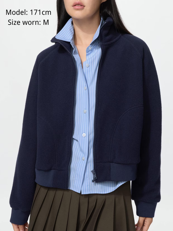 【PRE-ORDER】UNIQLO × JW ANDERSON Fleece Short Blouson Jacket Style 488571