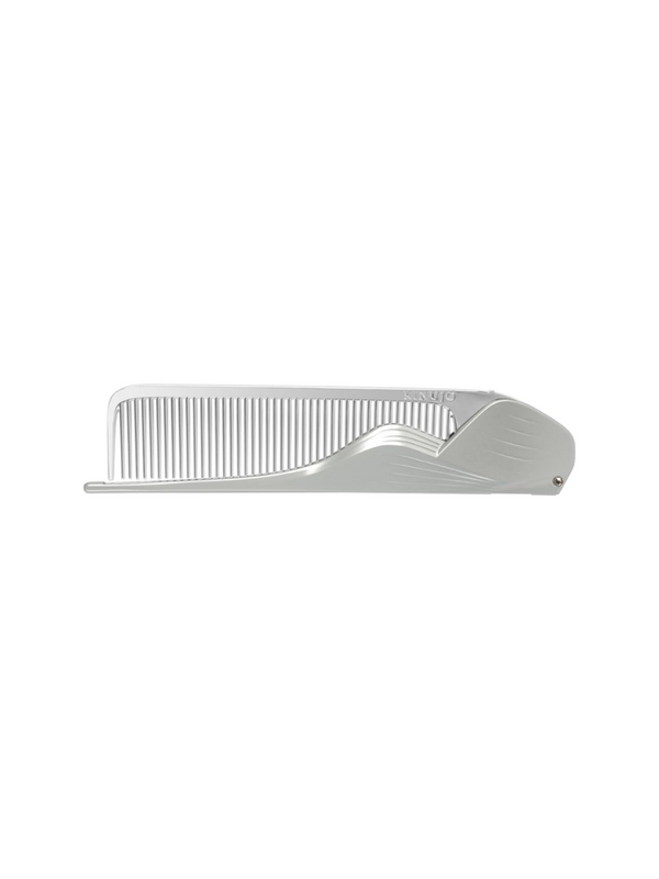 KINUJO Silky Jewel Comb Folding Pocket Comb – White (CMK01-WH)