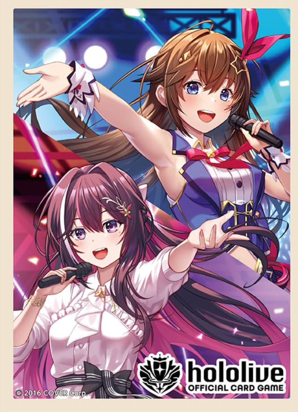 Hololive Official Card Game Card Sleeves Vol.1 Tokino Sora & AZKi