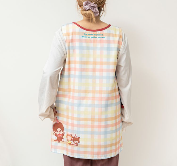 Monchhichi x Hello Kitty Checkered Apron