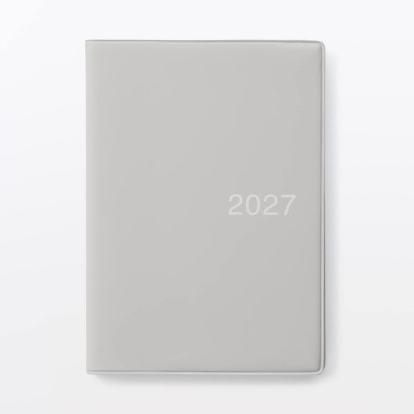 MUJI A6 Monthly and Weekly Planner December 2026 Start