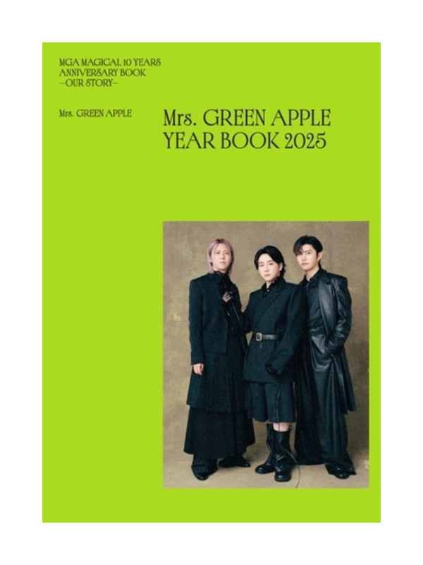 Mrs. GREEN APPLE – MGA MAGICAL 10 YEARS ANNIVERSARY BOOK “OUR STORY” Japanese