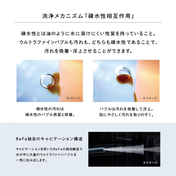 ReFa Hydra Clear Water and Bubble Facial Cleansing Device