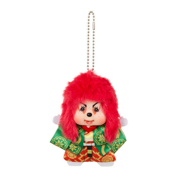 Sekiguchi Monchhichi x Kabuki SS Large Face Lion Dance Keychain