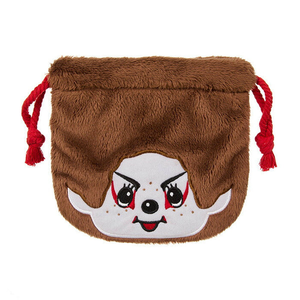 Sekiguchi Monchhichi x Kabuki Drawstring Bag 15cm Collaboration Pouch