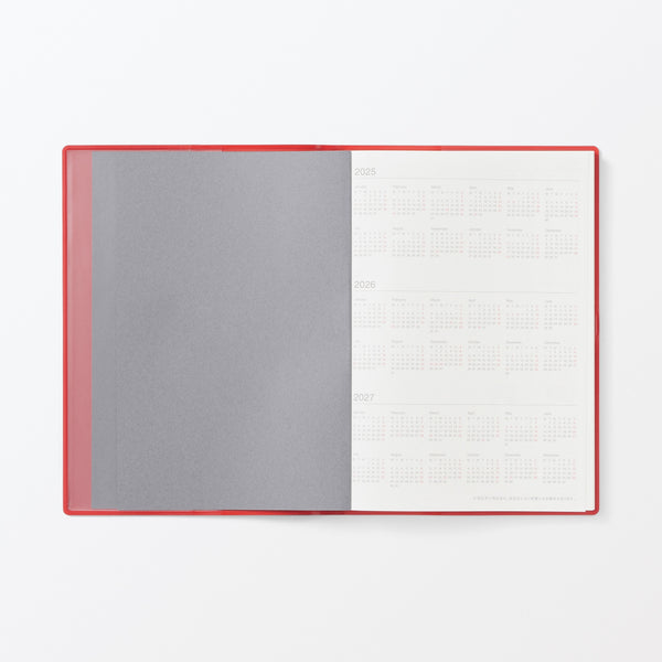 MUJI B6 Monthly and Weekly Planner December 2026 Start
