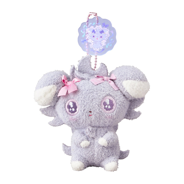Pokemon Espurr Mascot Plush Don’t Attack Me with Acrylic Charm