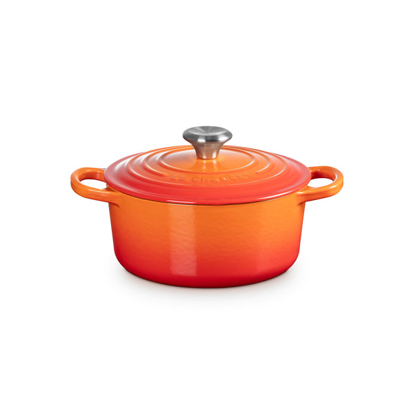 Le Creuset Signature Round Dutch Oven 18 cm (Silver Knob)