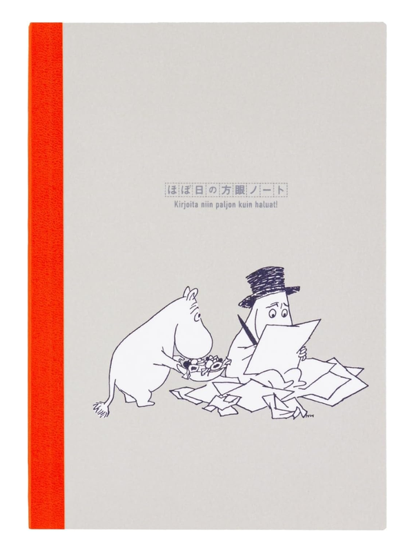 Hobonichi Techo 2026 Moomin Grid Notebook Japanese