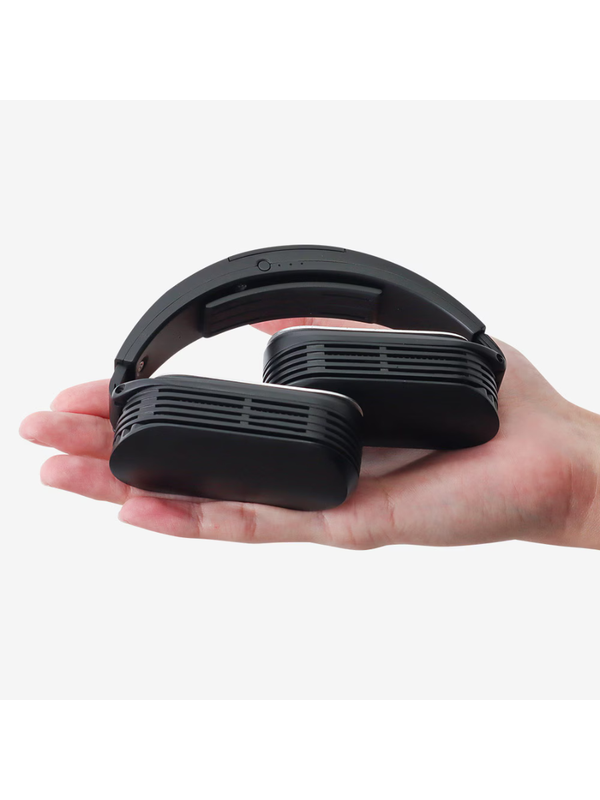 THANKO Neck Cooler Evo Wearable Neck Cooling Device with Battery White Black TK-NEMB3
