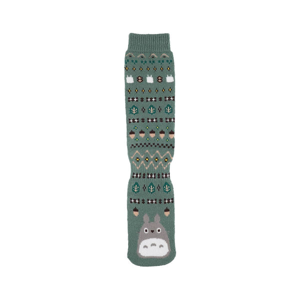 My Neighbor Totoro Blanket Socks – Green 22–26 cm