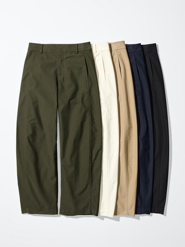UNIQLO 475344 Jersey Barrel Leg Pants