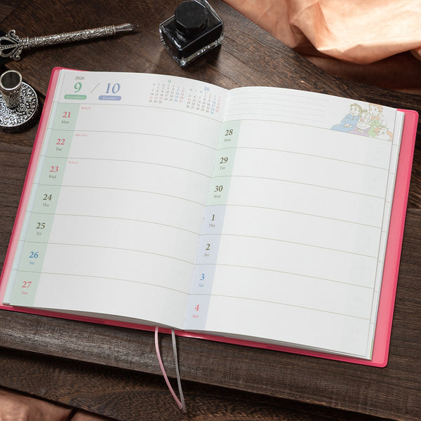 Howl's Moving Castle 2026 Planner – B6 Schedule Book