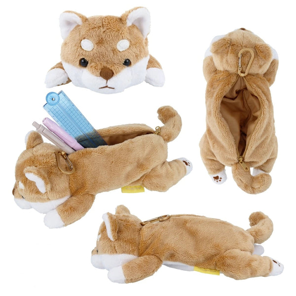 NuiMii 3 Plush Pencil Case Shiba Inu