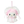 Load image into Gallery viewer, Sanrio My Melody Mascot Holder Keychain White Frill &amp; Lace Series
