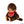 Load image into Gallery viewer, Sekiguchi Monchhichi Premium Standard SS Size Brown Boy Sitting Plush Doll
