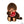 Load image into Gallery viewer, Sekiguchi Monchhichi Premium Standard SS Size Brown Boy Sitting Plush Doll
