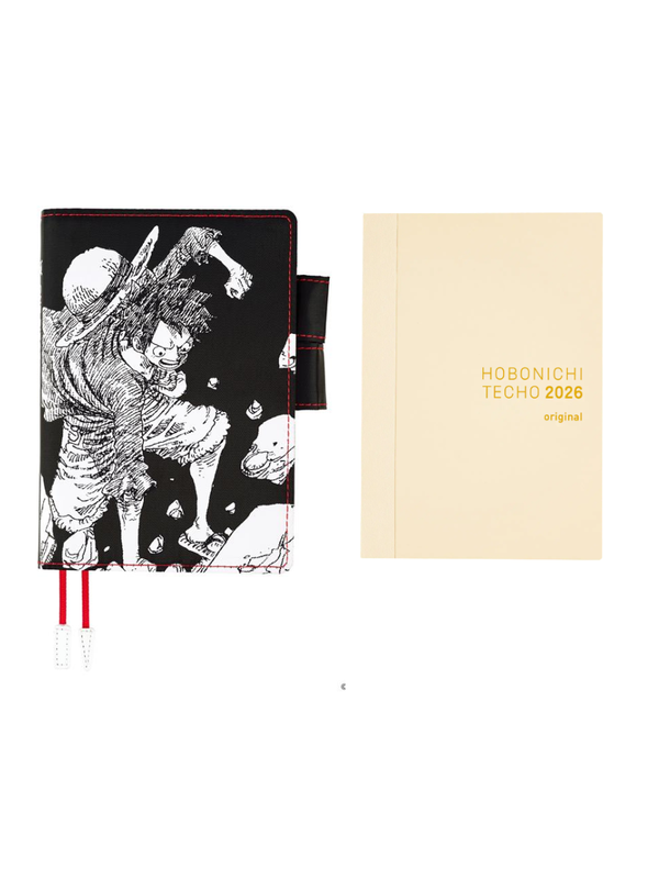Hobonichi Techo A6 Cousin – ONE PIECE Magazine Straw Hat Luffy Planner + Cover