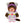 Load image into Gallery viewer, Sekiguchi Idol Monchhichi S Size Girl Plush Doll

