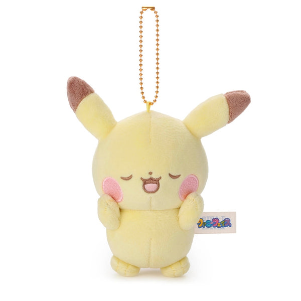 PokePeace Pikachu Funny Face Ball Chain Mascot Plush