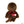 Load image into Gallery viewer, Sekiguchi Monchhichi Premium Standard Medium Brown Boy Plush Doll
