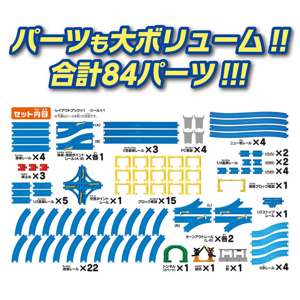 Takara Tomy – Plarail 100 Layout Dream Track Set Pre-order