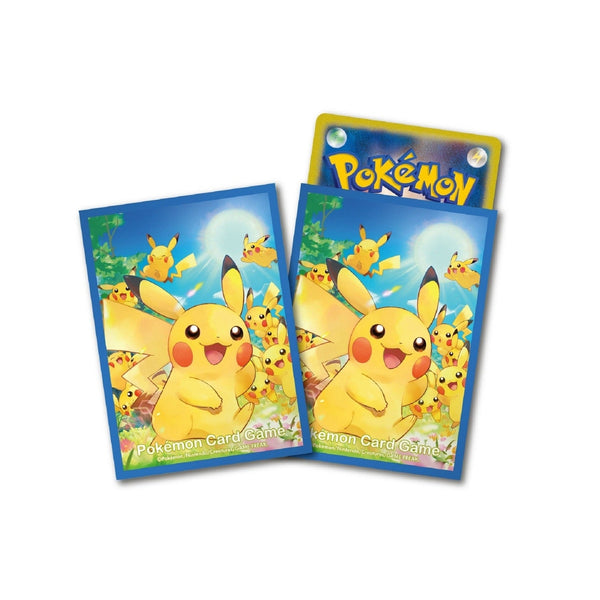 Pokemon Card Game Pikachu All Stars Deck Sleeves 64 Pack