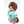 Load image into Gallery viewer, Sekiguchi Monchhichi S Boy or Girl Plush Doll – Kimono &amp; Hakama
